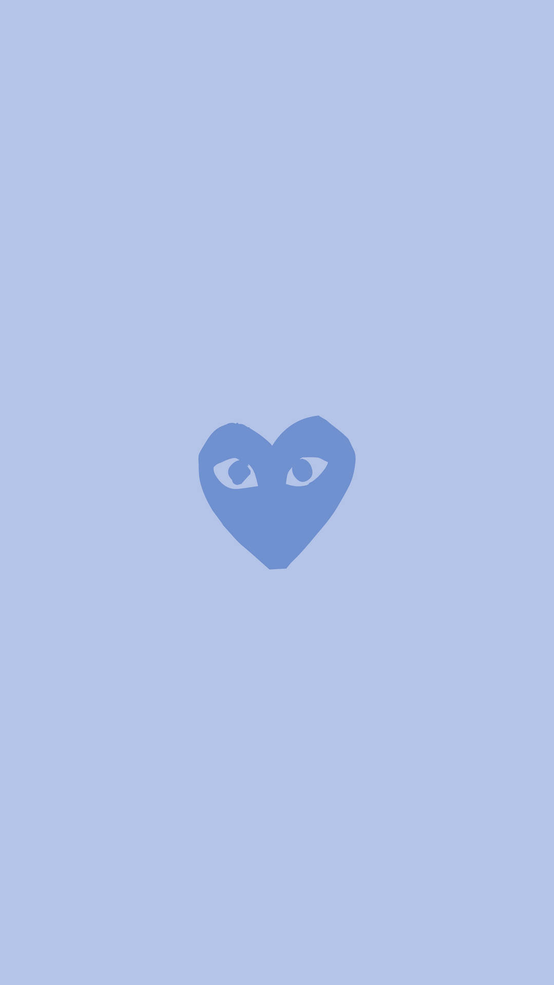 Pastel Blue Cdg Logo Wallpaper