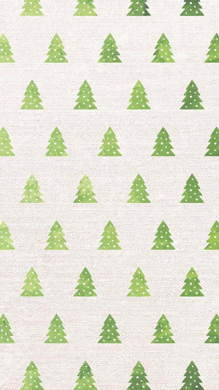 Enjoy a festive Christmas in pastel hues Wallpaper
