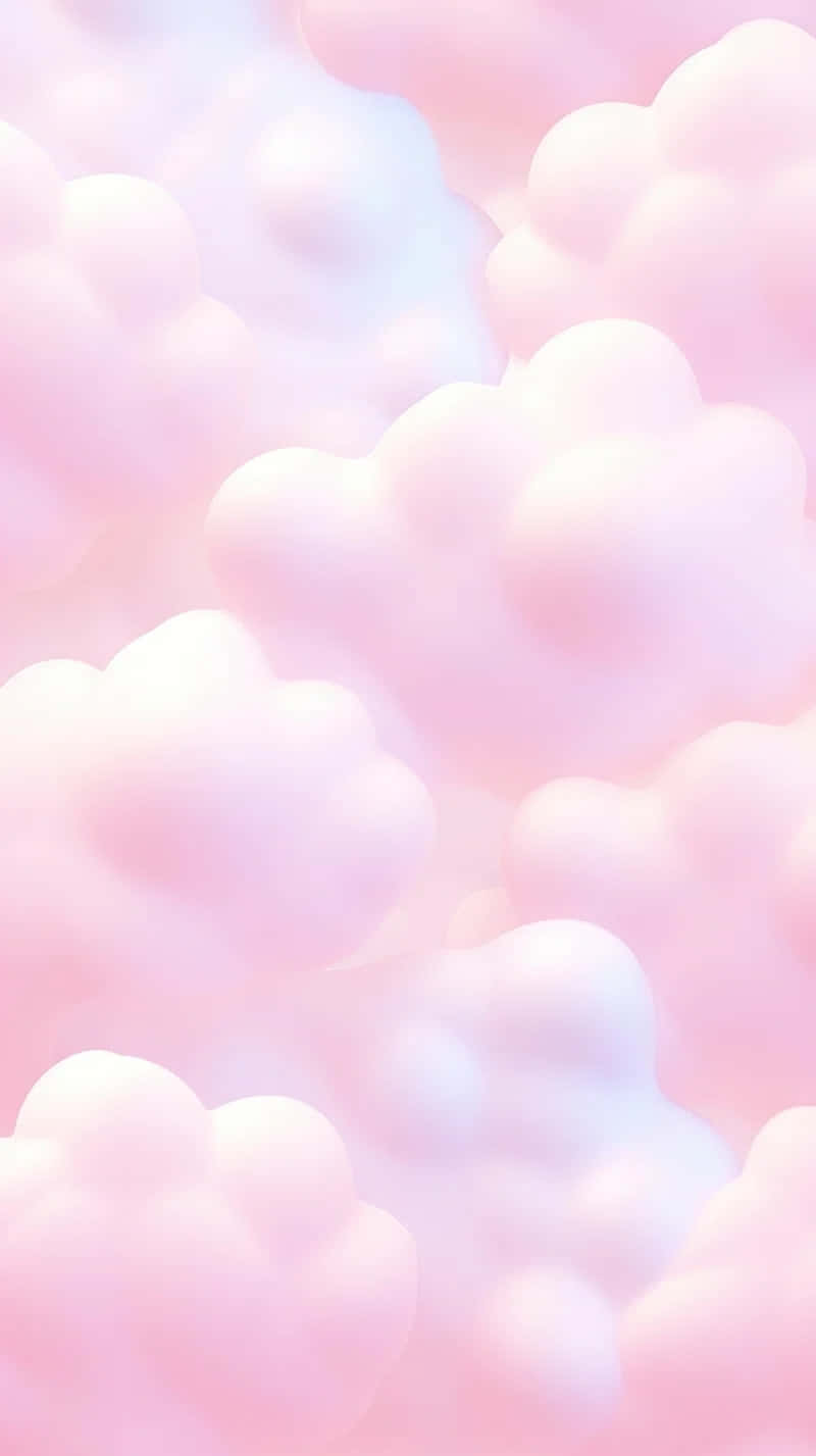 Pastel Clouds Background Wallpaper