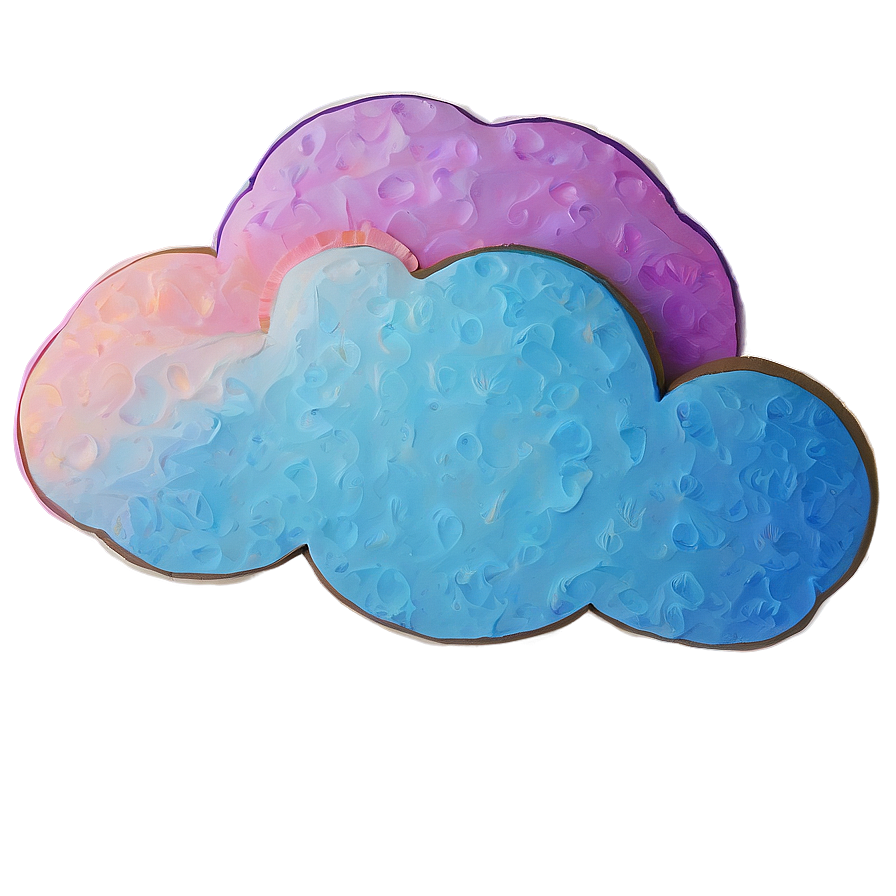 Pastel Clouds Png 04292024 PNG