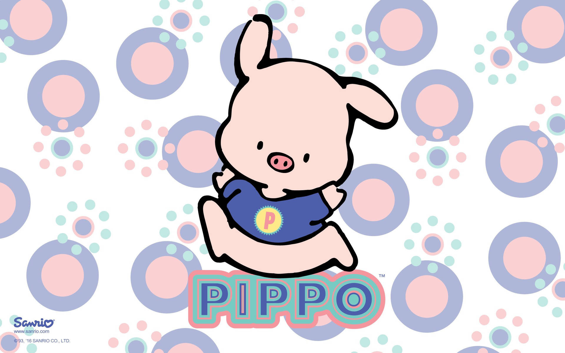 Celebrate Every Day with Cute Pippo from Sanrio! Wallpaper