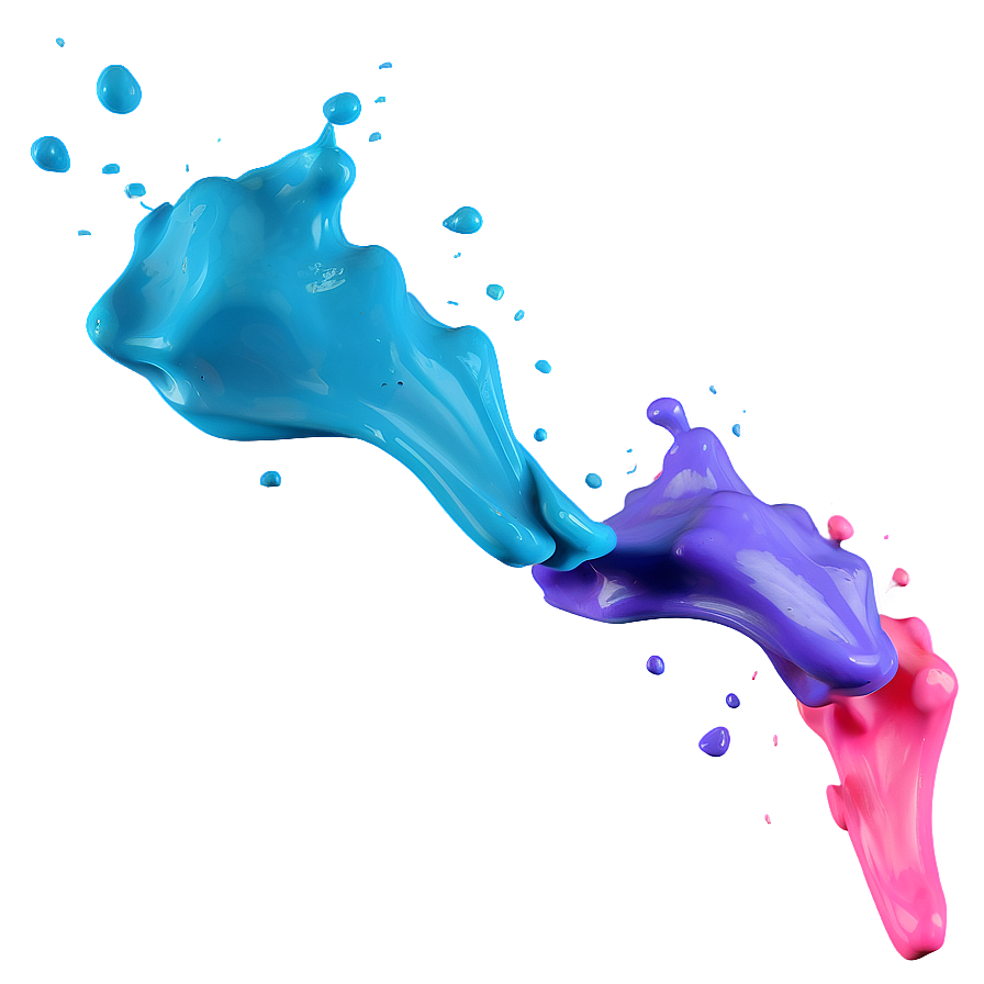 Pastel Color Splash Png Eqk30 PNG