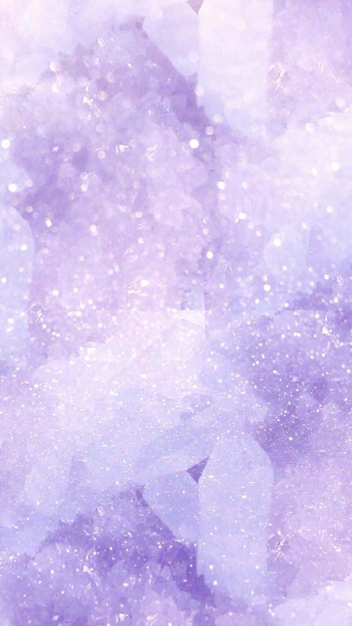 A pastel-colored display of crystals. Wallpaper