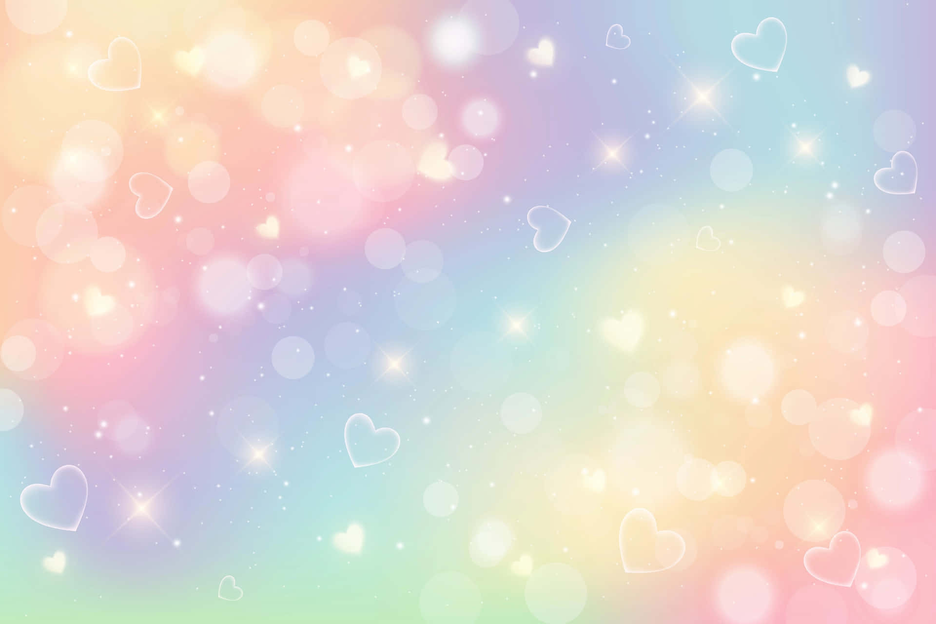 Refresh your heart and soul with this pastel cute background!