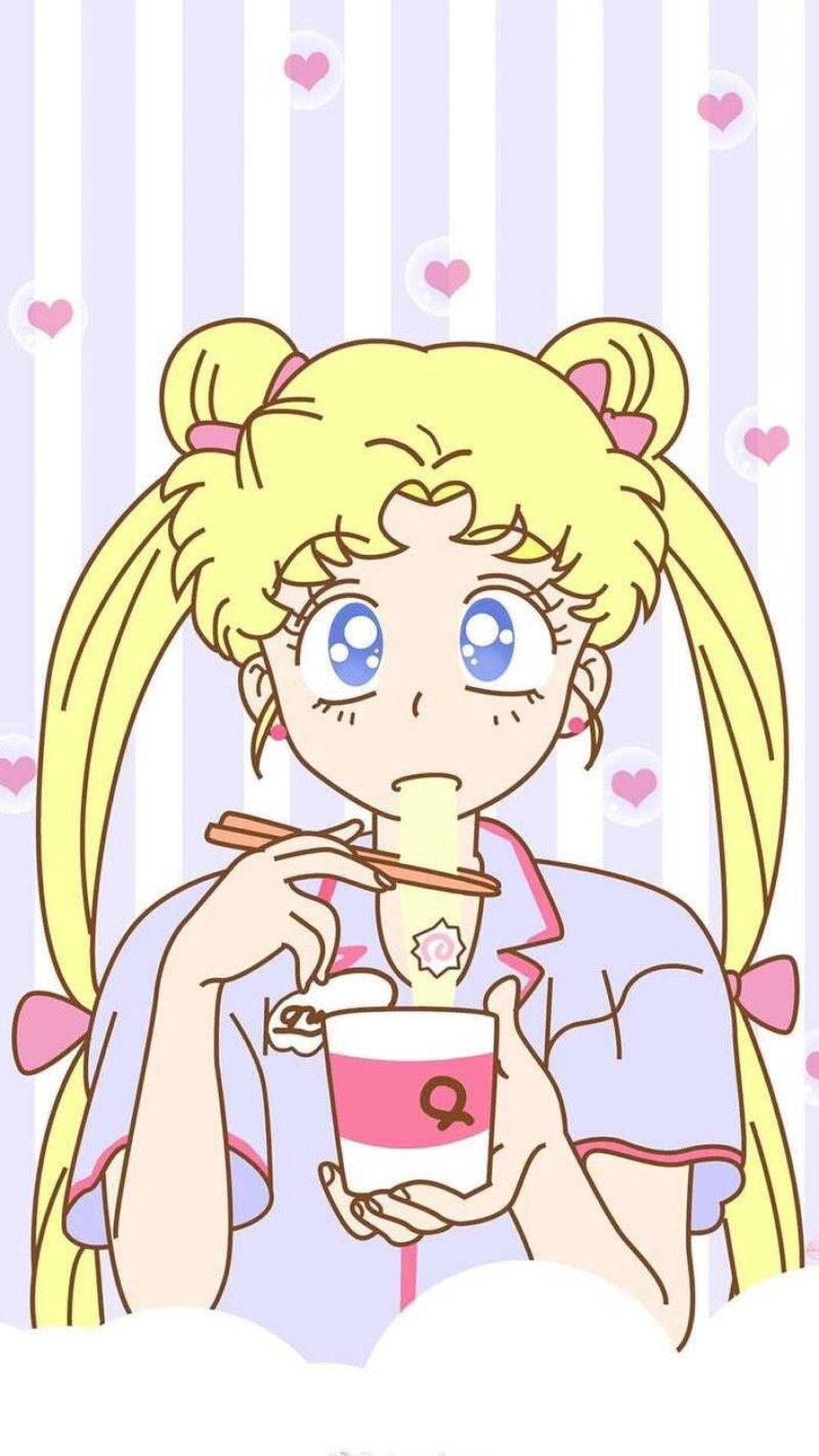 Pastel Cute Sailor Moon Wallpaper