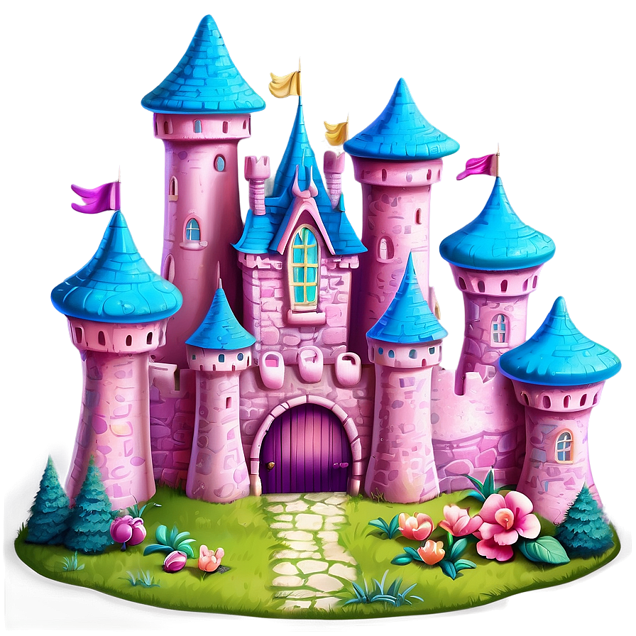 Pastel Disney Castle Png Ixu PNG