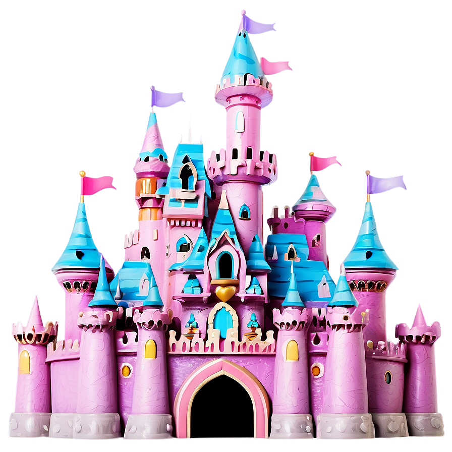 Pastel Disney Castle Png Vqo PNG