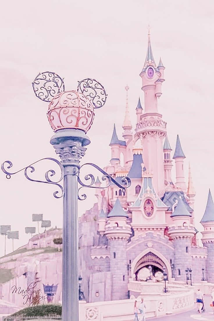 "Magic Awaits - A Look Into a Whimsical World of Pastel Disney" Wallpaper