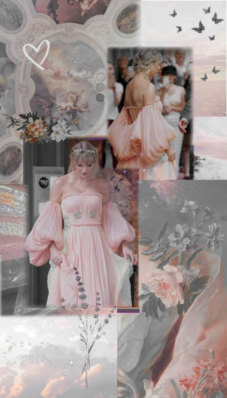 Pastel Dreams Collage Taylor Swift Wallpaper