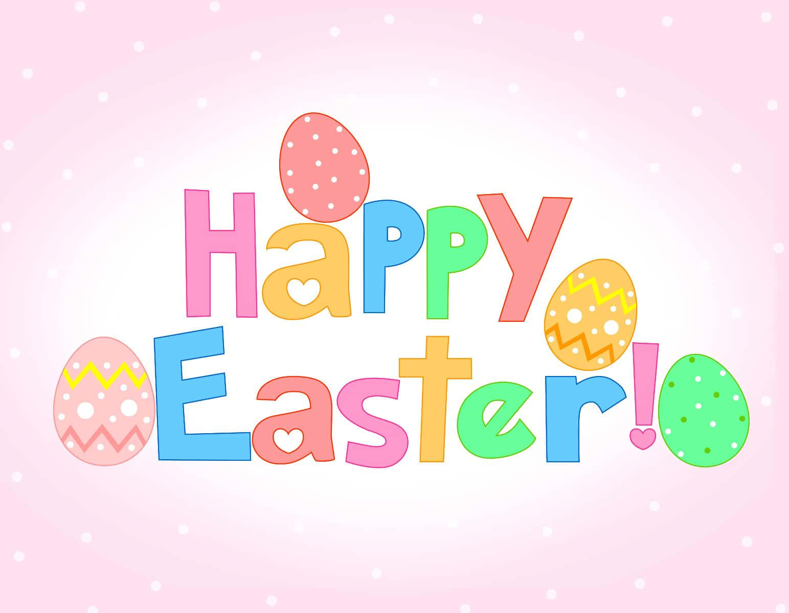 Celebrate Easter with a festive, pastel-colored background