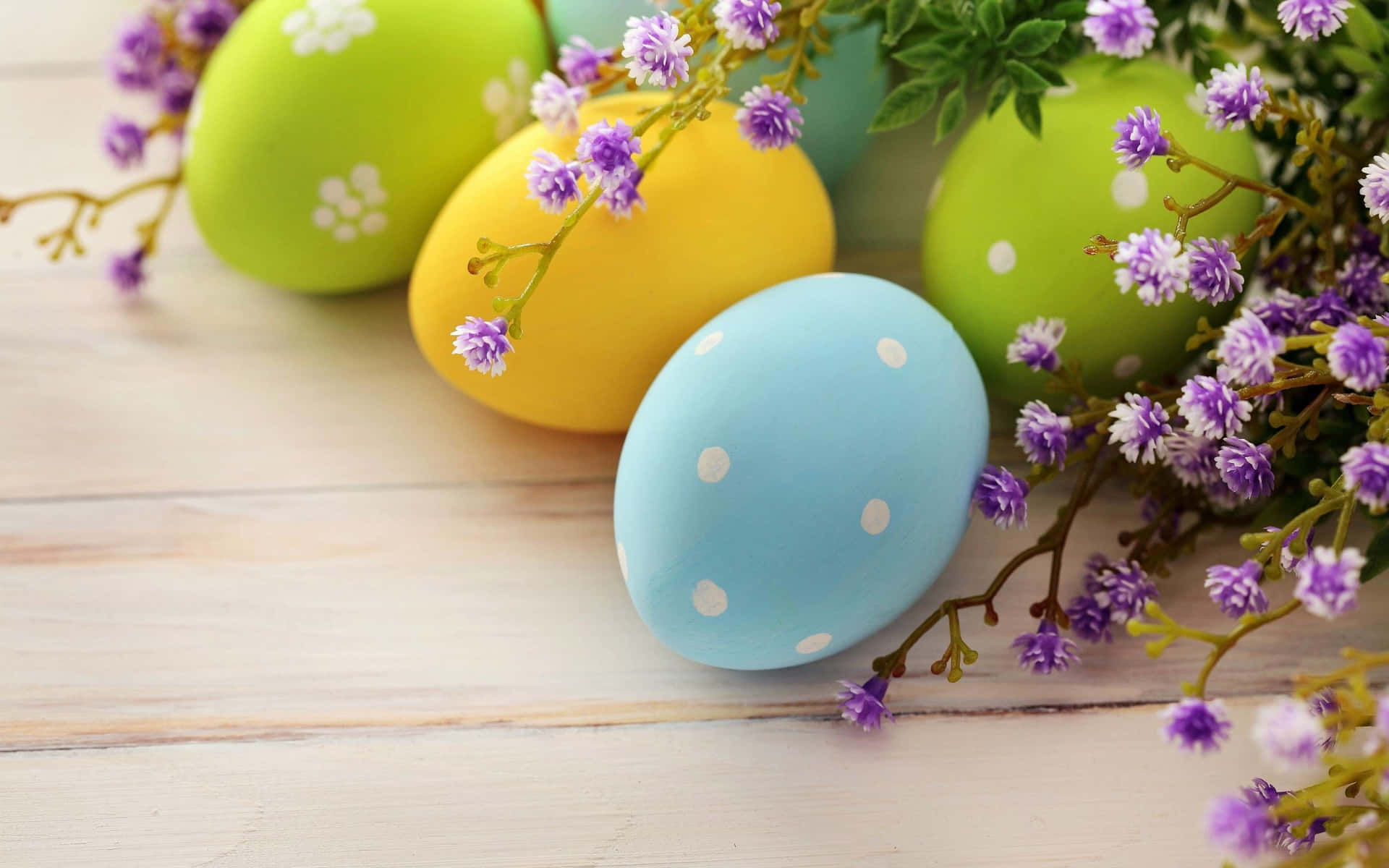 Vibrant pastel colors create a whimsical Easter celebration.