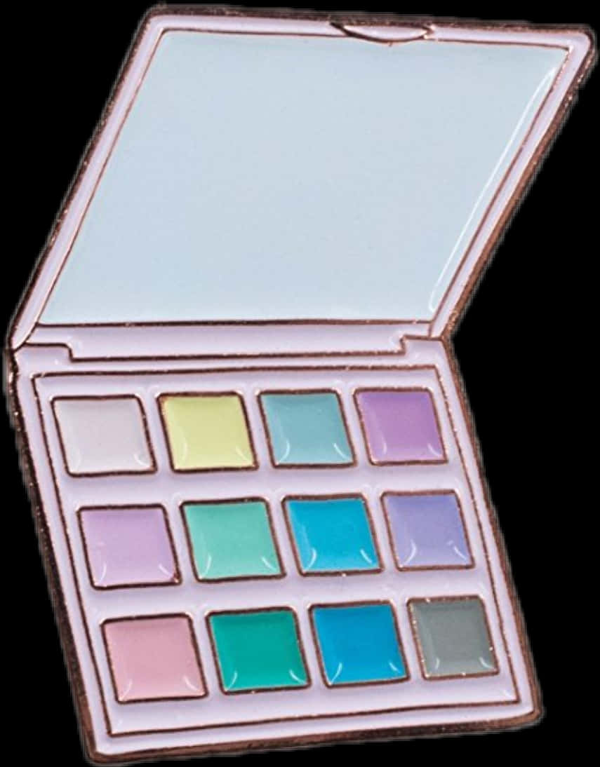 Pastel Eyeshadow Palette PNG