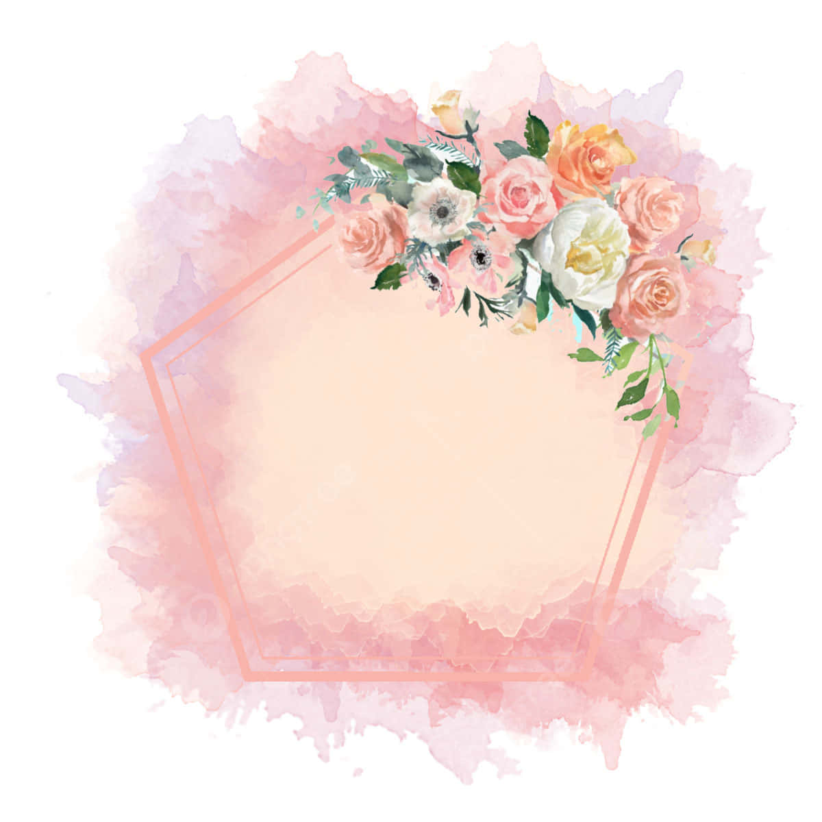 Pastel Flower Background 1200 X 1200