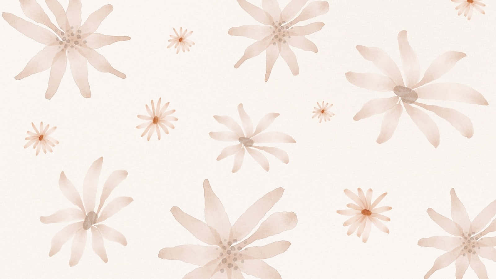 Pastel Flower Background 1600 X 900