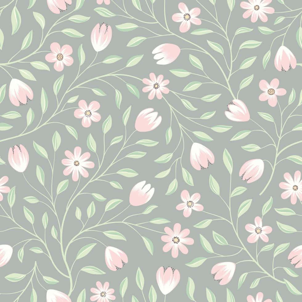 Pastel Flower Background 980 X 980