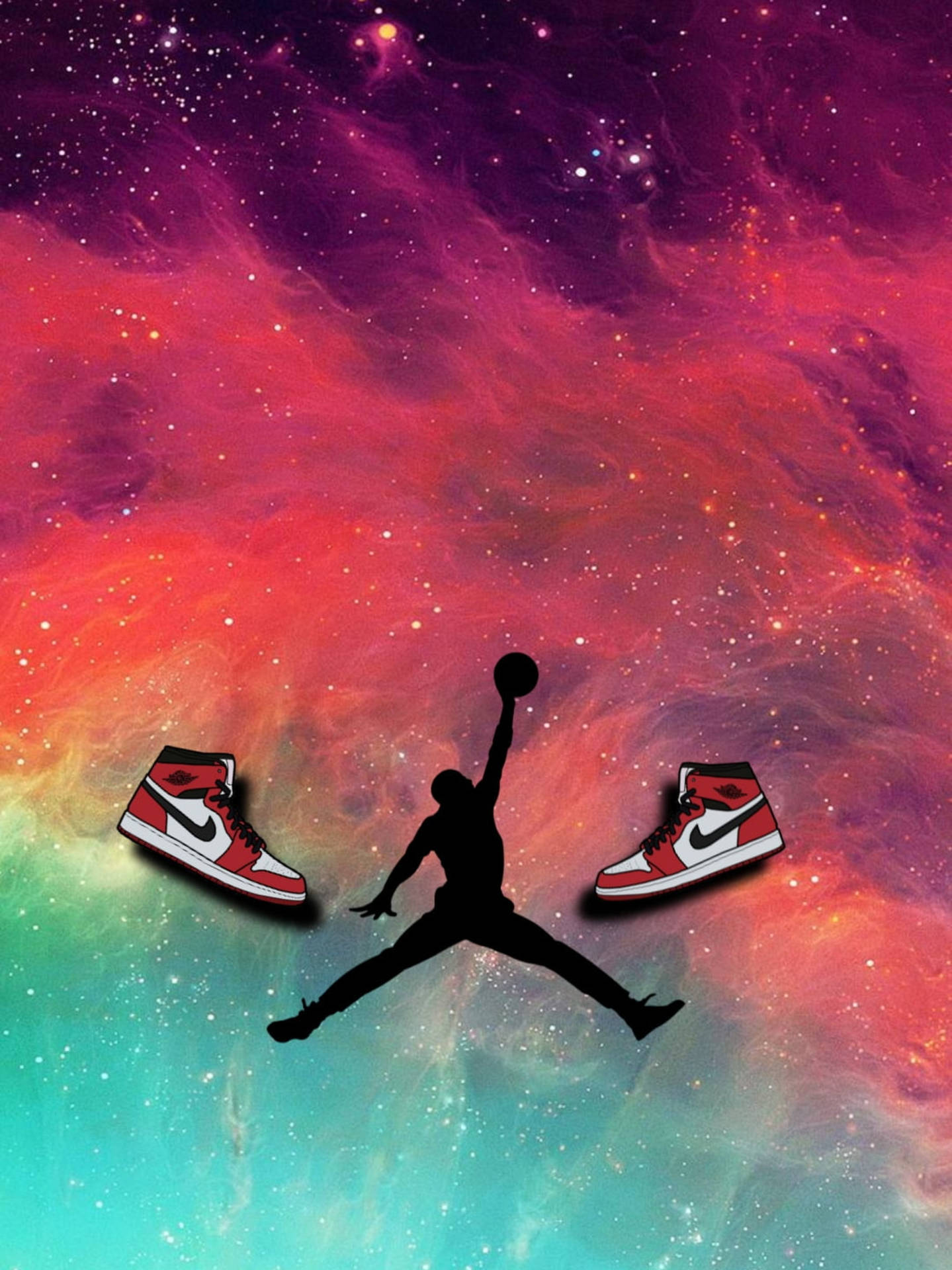 Download Pastel Galaxy Air Jordan Wallpaper 
