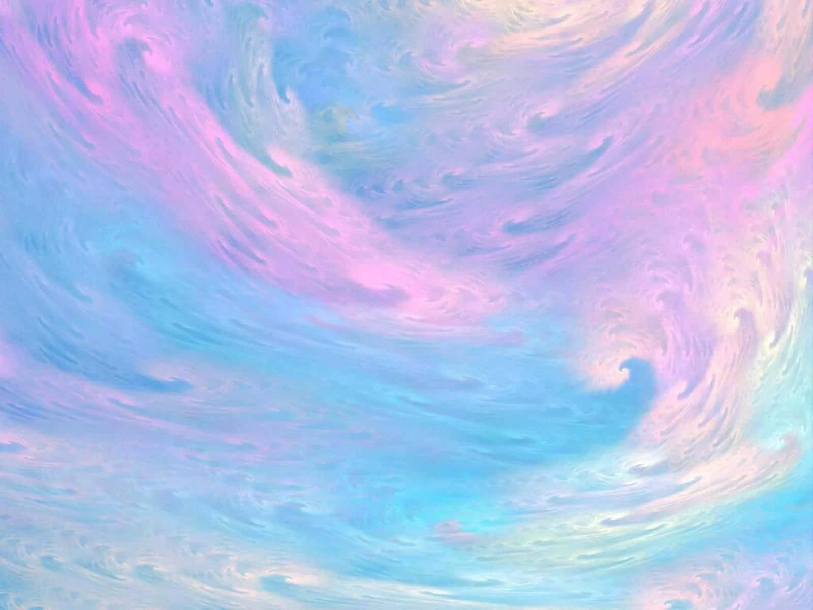 Admire the beauty of a pastel galaxy