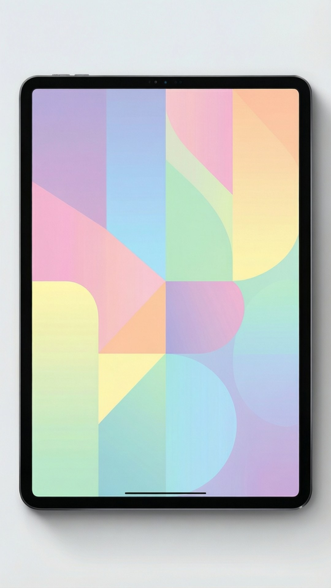 Pastell Geometrie Bildschirm Wallpaper