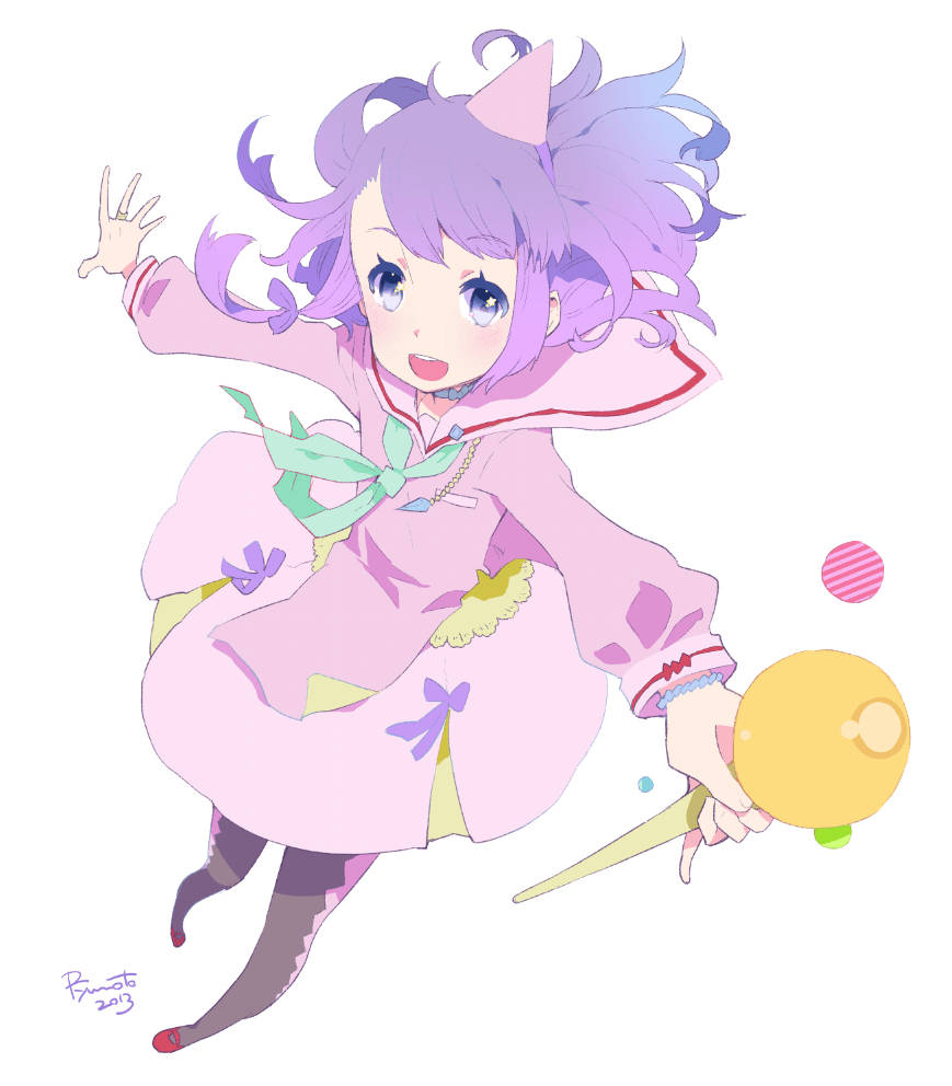 Pastel Gore Little Witch Wallpaper