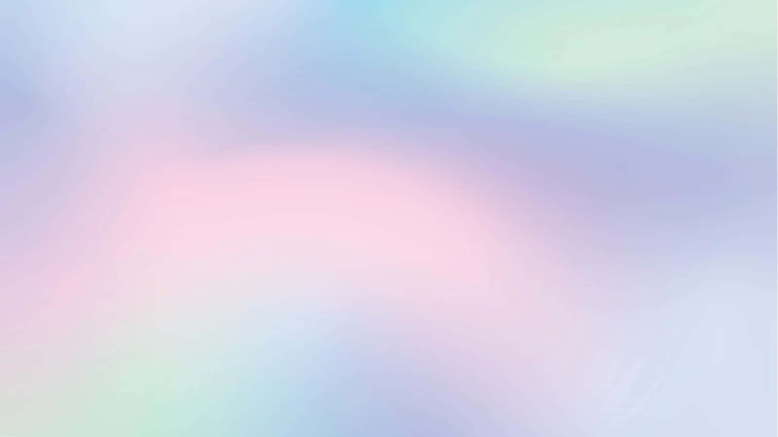 Pastel Gradient Background Rainbow Blur