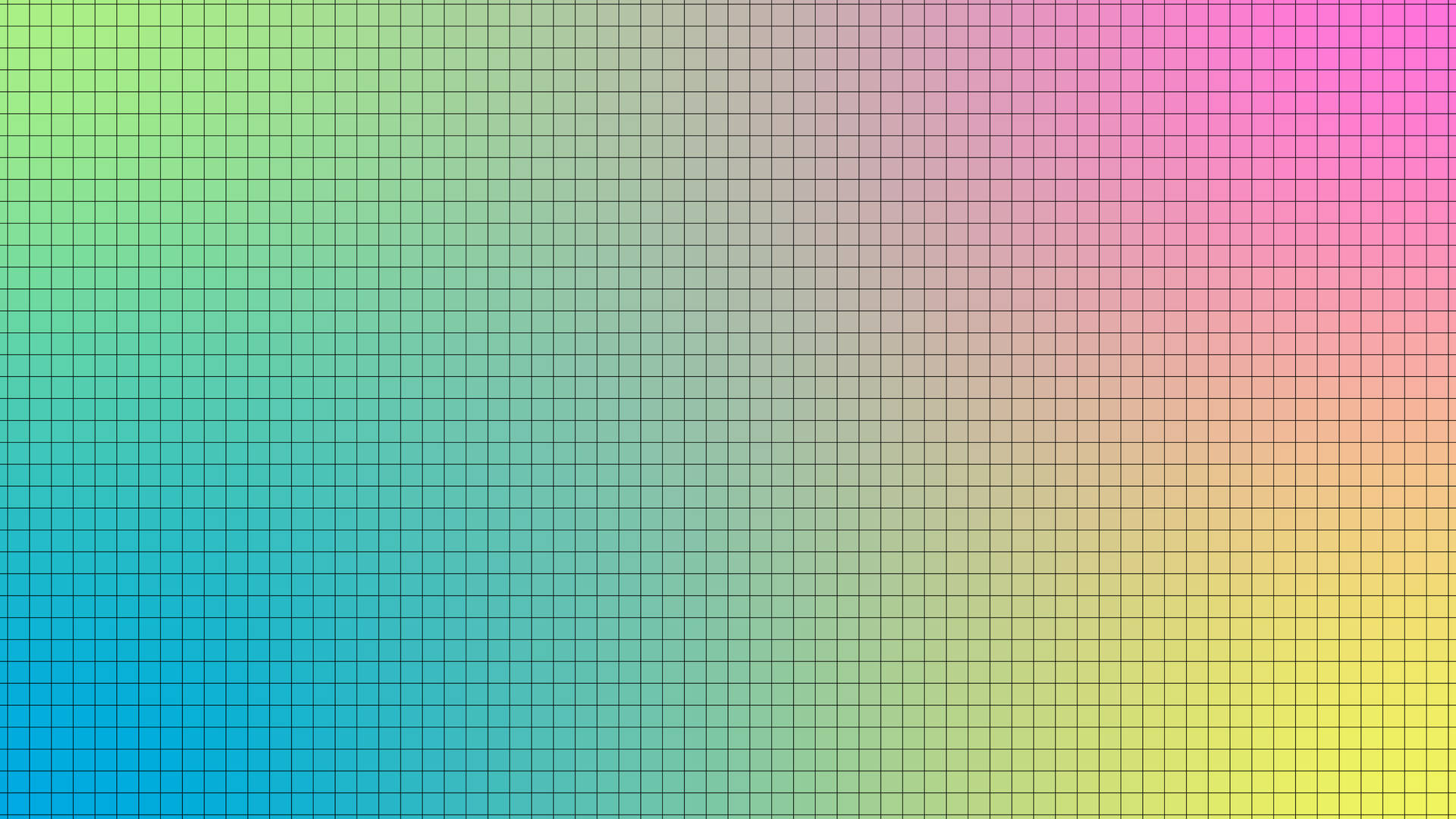 Pastel Gradient With Black Grid Aesthetic Picture