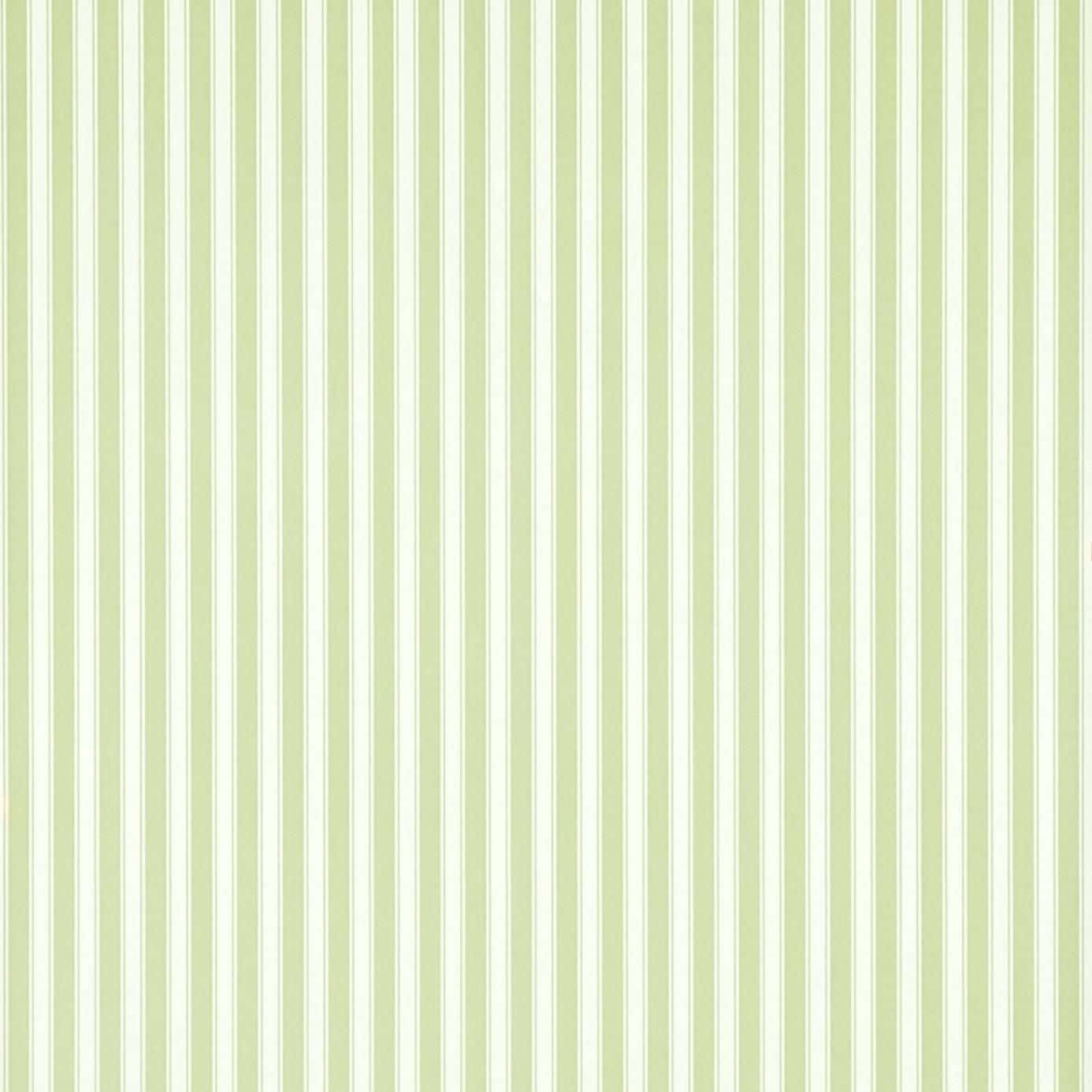 A Green And White Striped Wallpaper