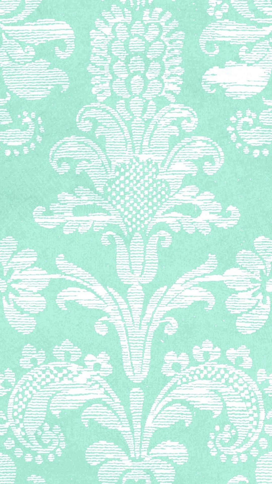 Pastel Green Background Classy Flowers