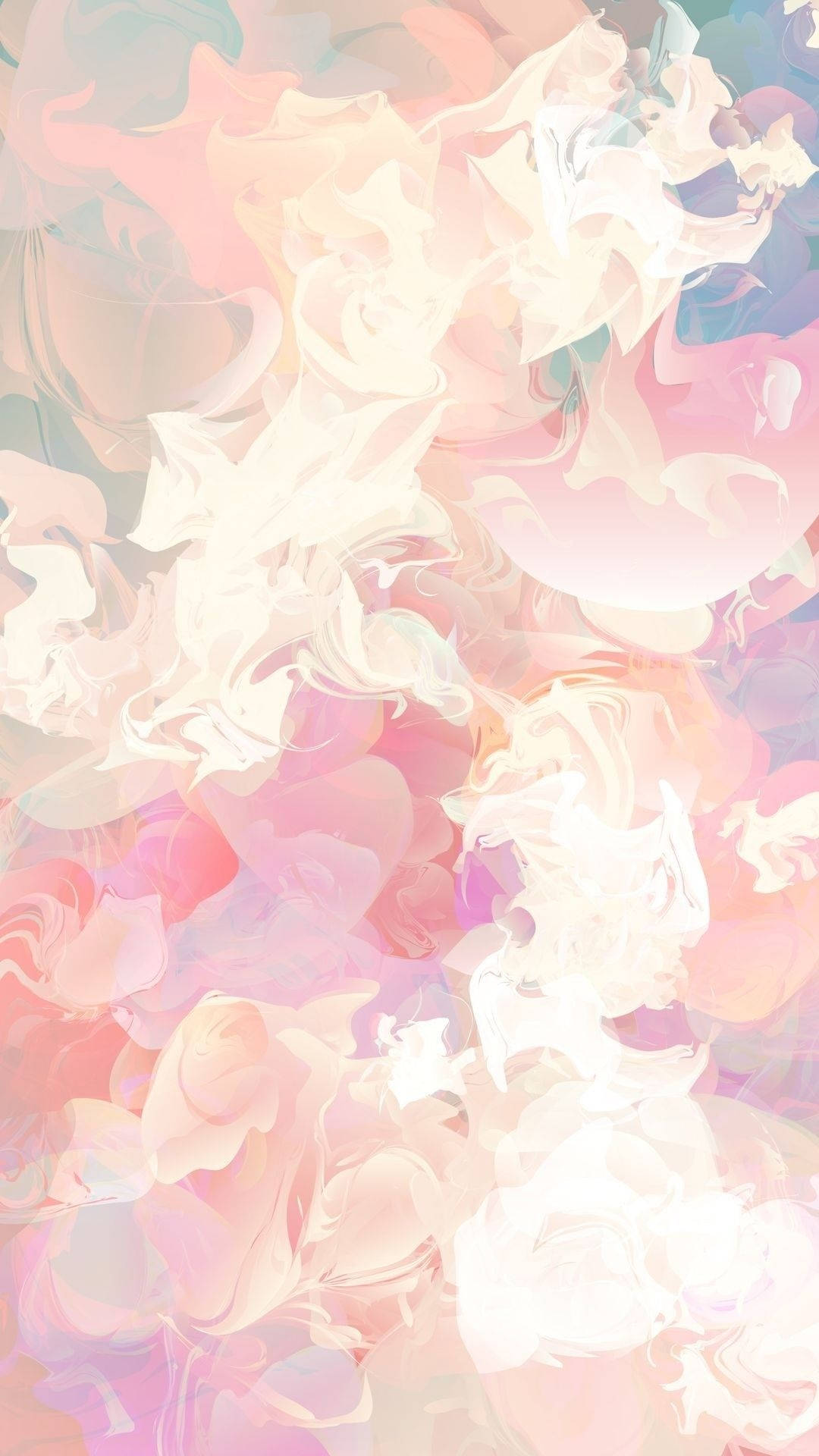 Pastel Ipad Abstract Swirls Background