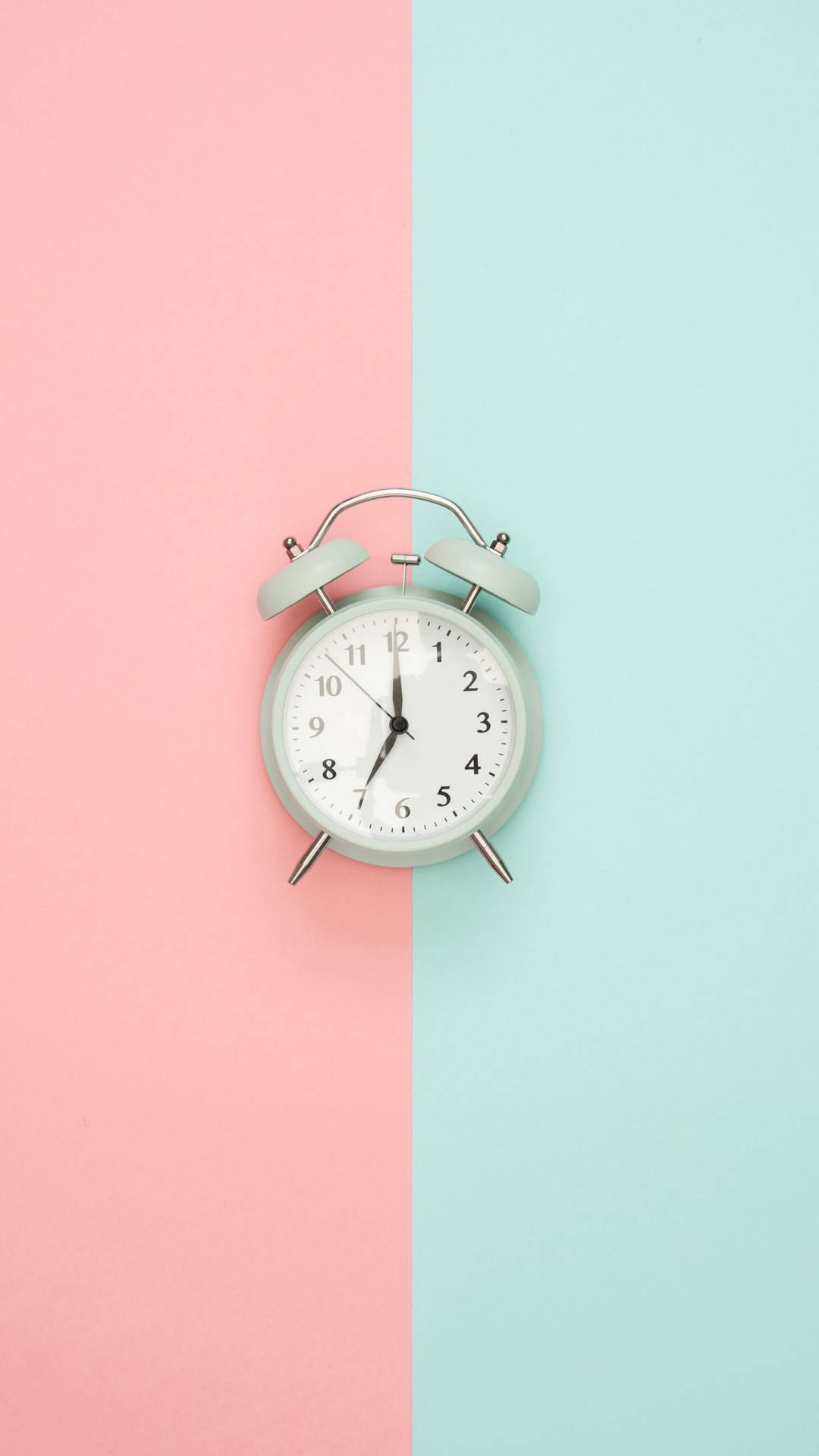 Pastel Iphone Alarm Clock Wallpaper