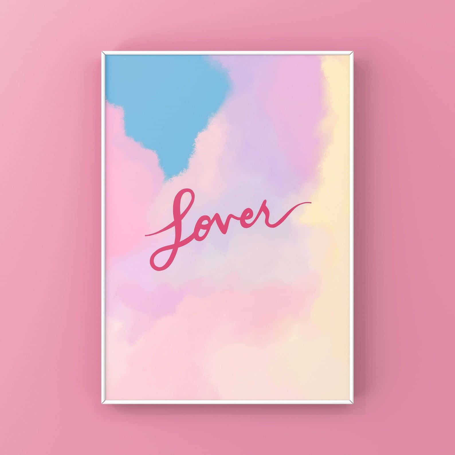 Pastel Lover Album Inspired Artwork Wallpaper