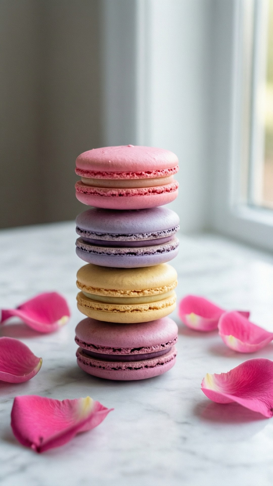 Pastel Macaron Stack Wallpapers