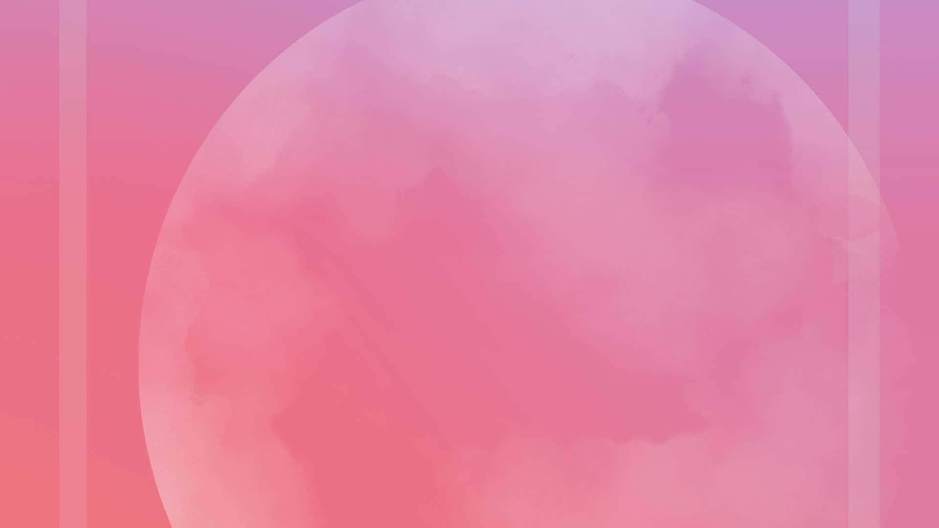 A dreamy nightscape with a pastel moon. Wallpaper