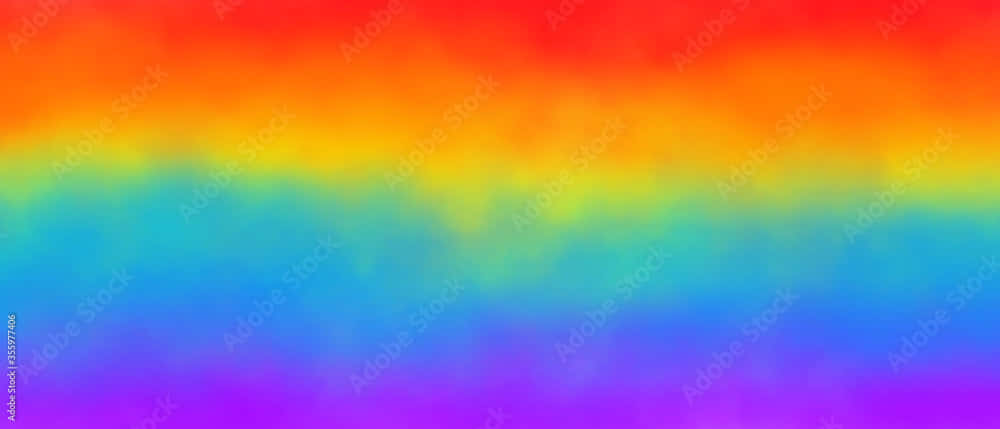 Rainbow - Coloured Background Wallpaper