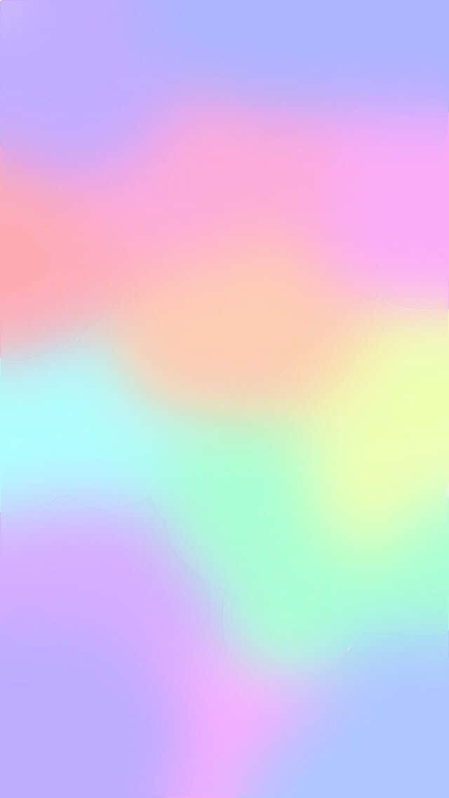 Colorful Ombre with Pastel Hues Wallpaper