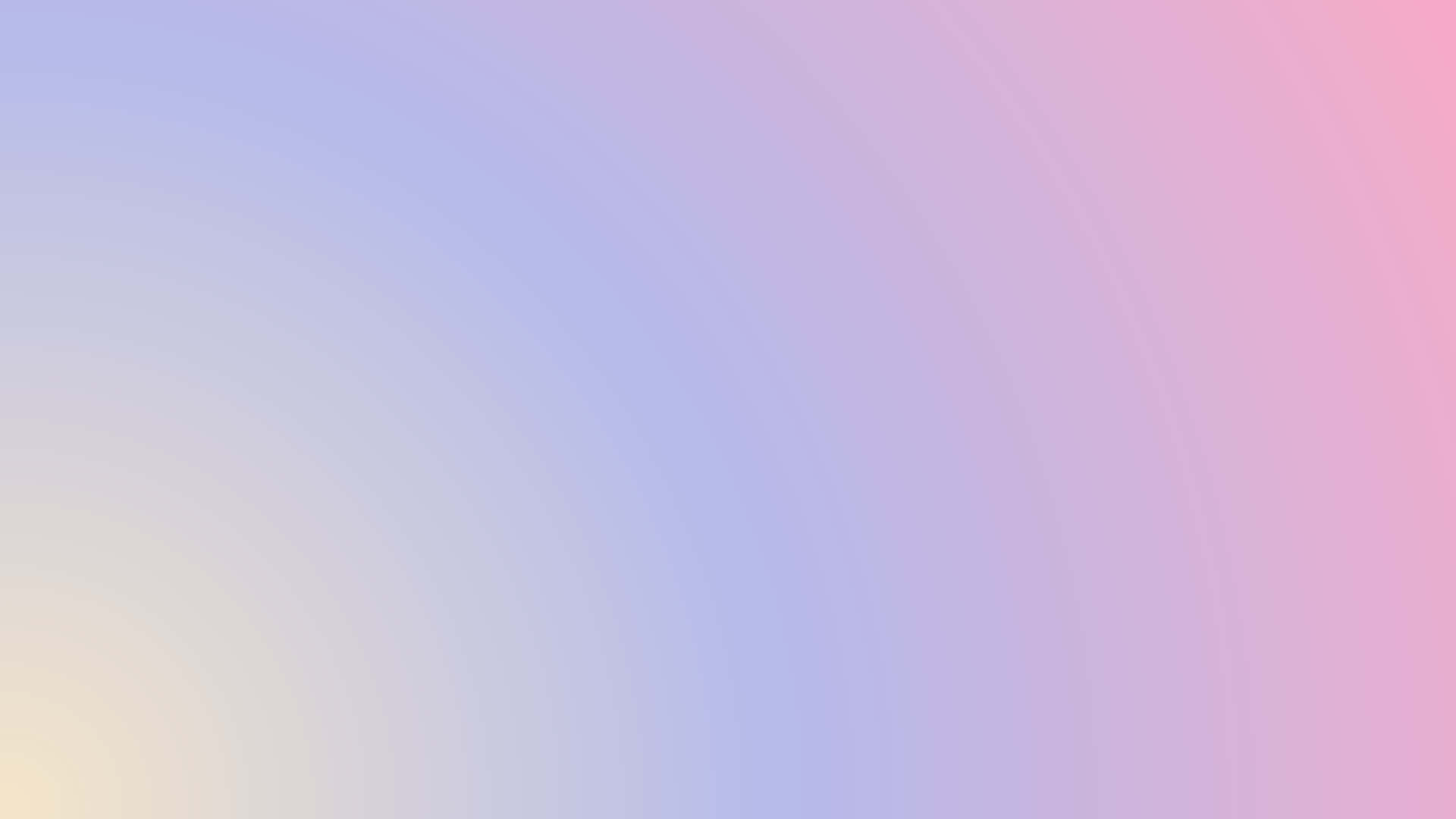 Unfondo Degradado En Tonos Rosados Y Azules Con Un Arcoíris. Fondo de pantalla