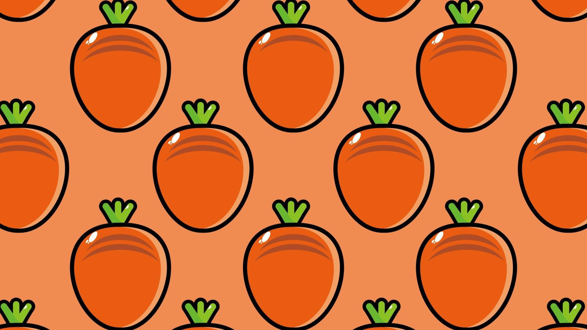 Pastel Orange Aesthetic Background Wallpaper