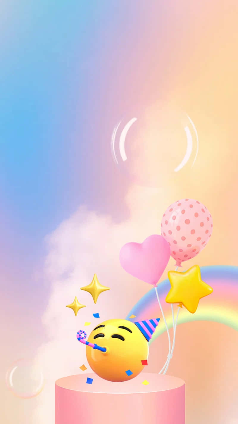 Pastel_ Party_ Emoji_ Celebration.jpg Wallpaper