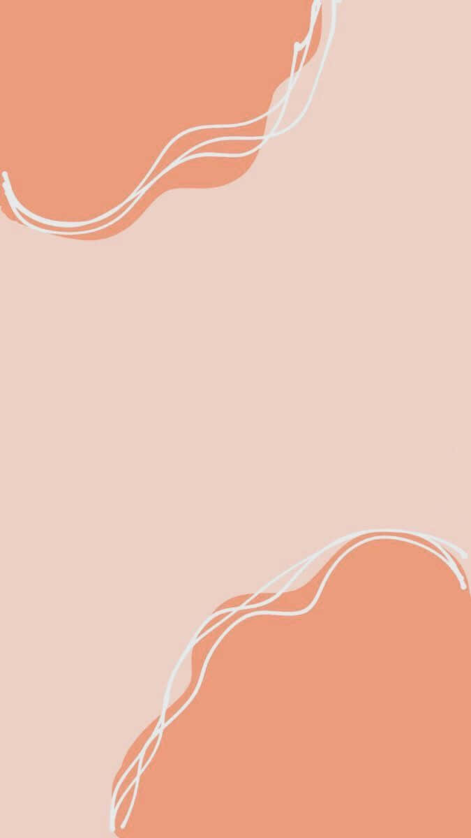 Pastel Peach Aesthetic Wallpaper