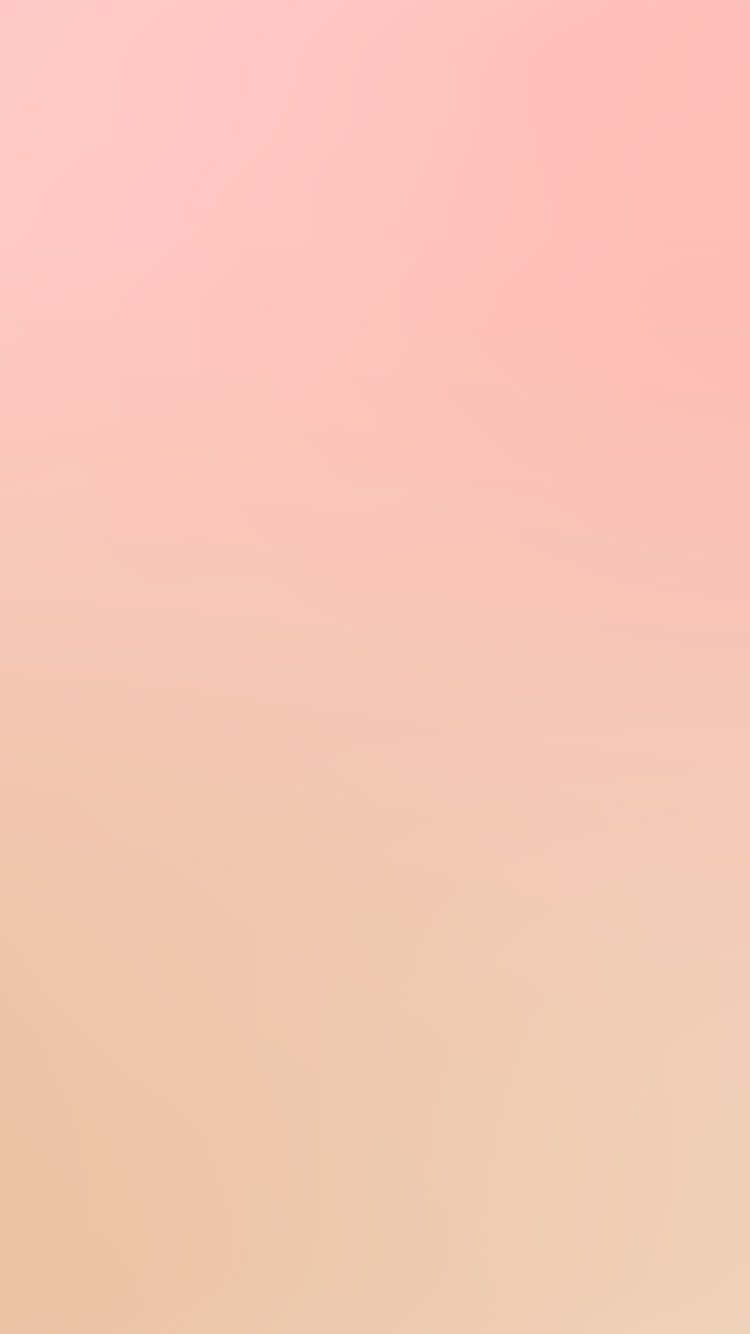 A Pink And Peach Background With A White Airplane Wallpaper