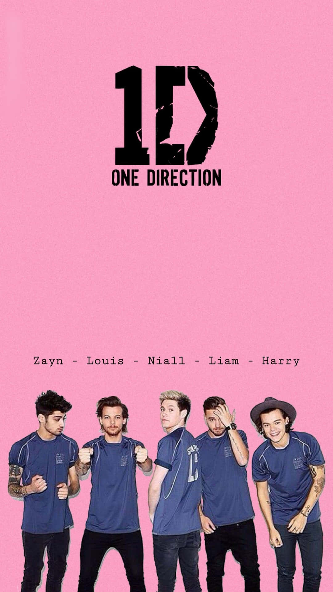 Caption: One Direction-themed iPhone Wallpaper Wallpaper