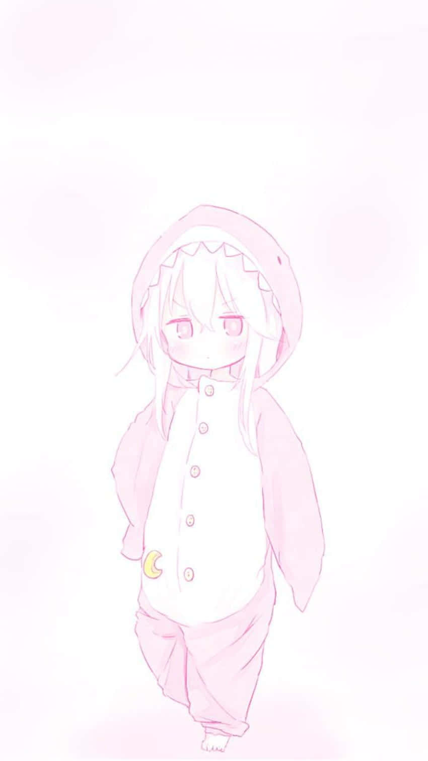 Black or pink? | Cute anime/kawaii style girl with a bunny | by IG  @yukomeow_ : r/SoftAesthetic