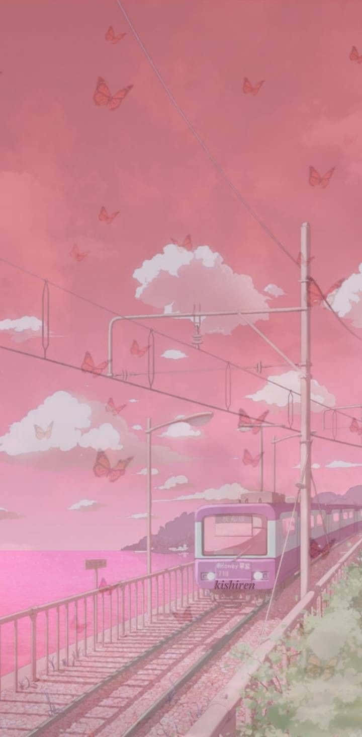 Pink aesthetic anime anime girl cute doll kawaii pastel pink  aesthetic HD phone wallpaper  Peakpx