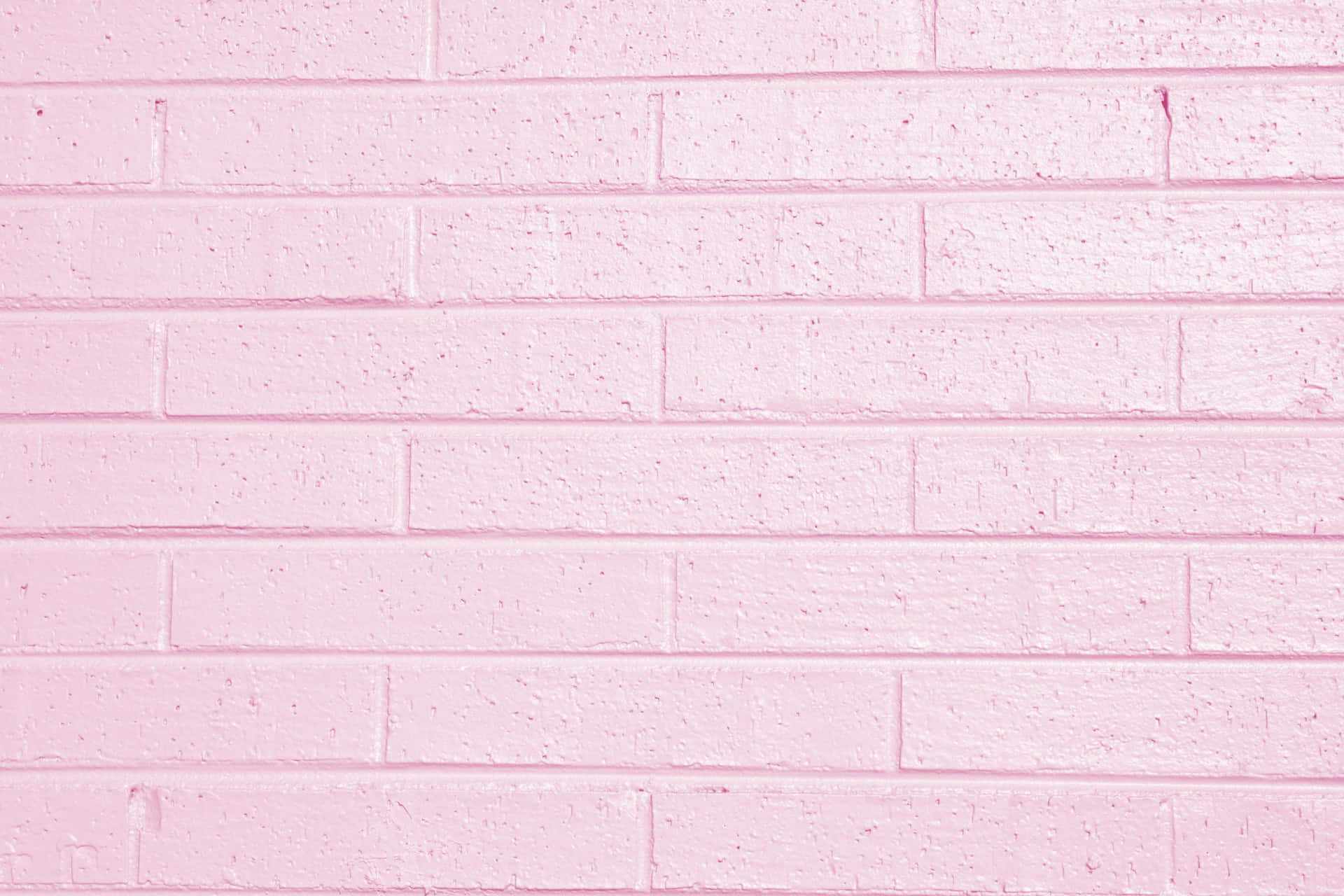 Brick Pattern Pastel Pink Aesthetic Computer Wallpaper