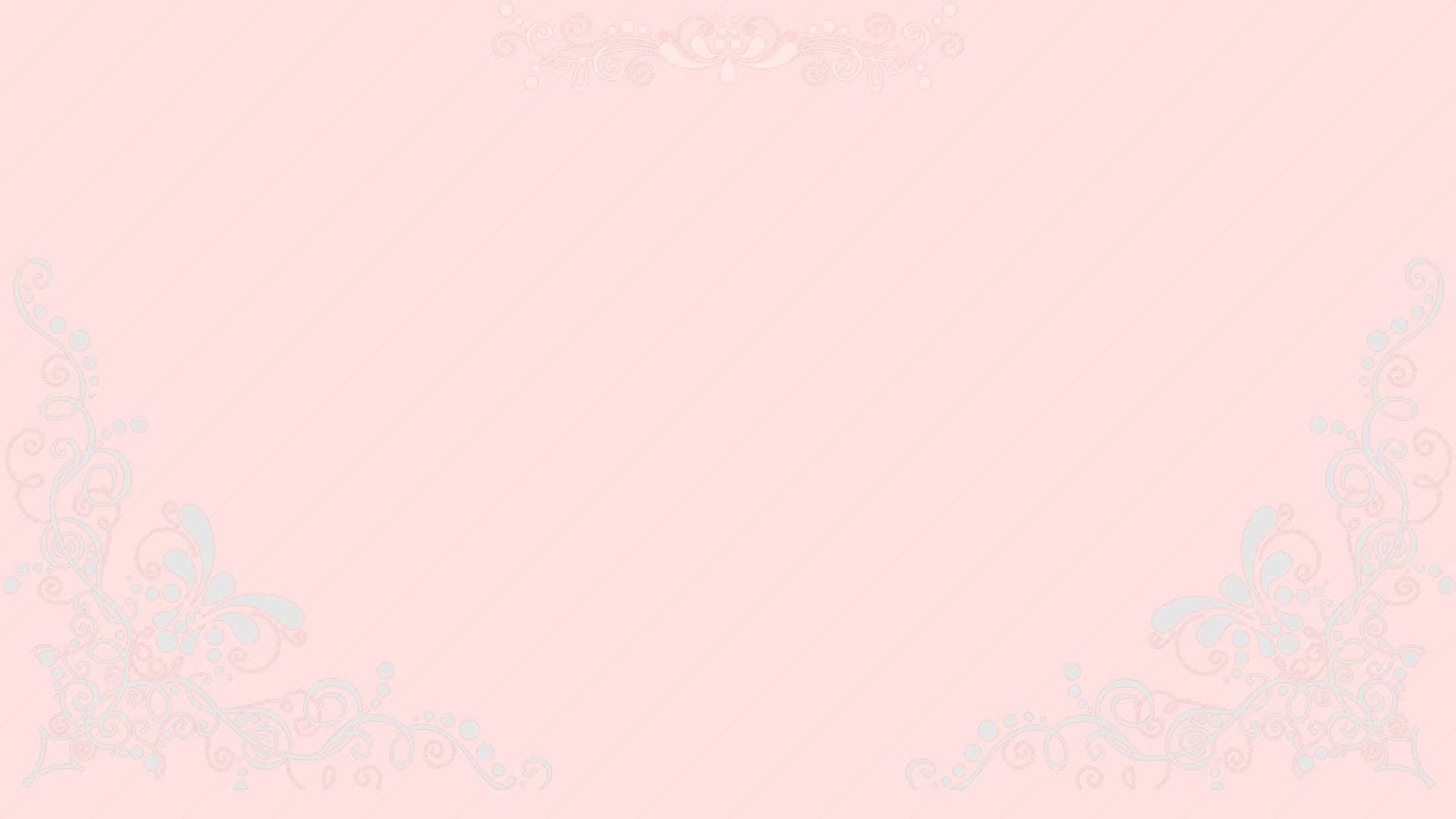 Pastel Pink Æstetisk Computer 1920 X 1080 Wallpaper
