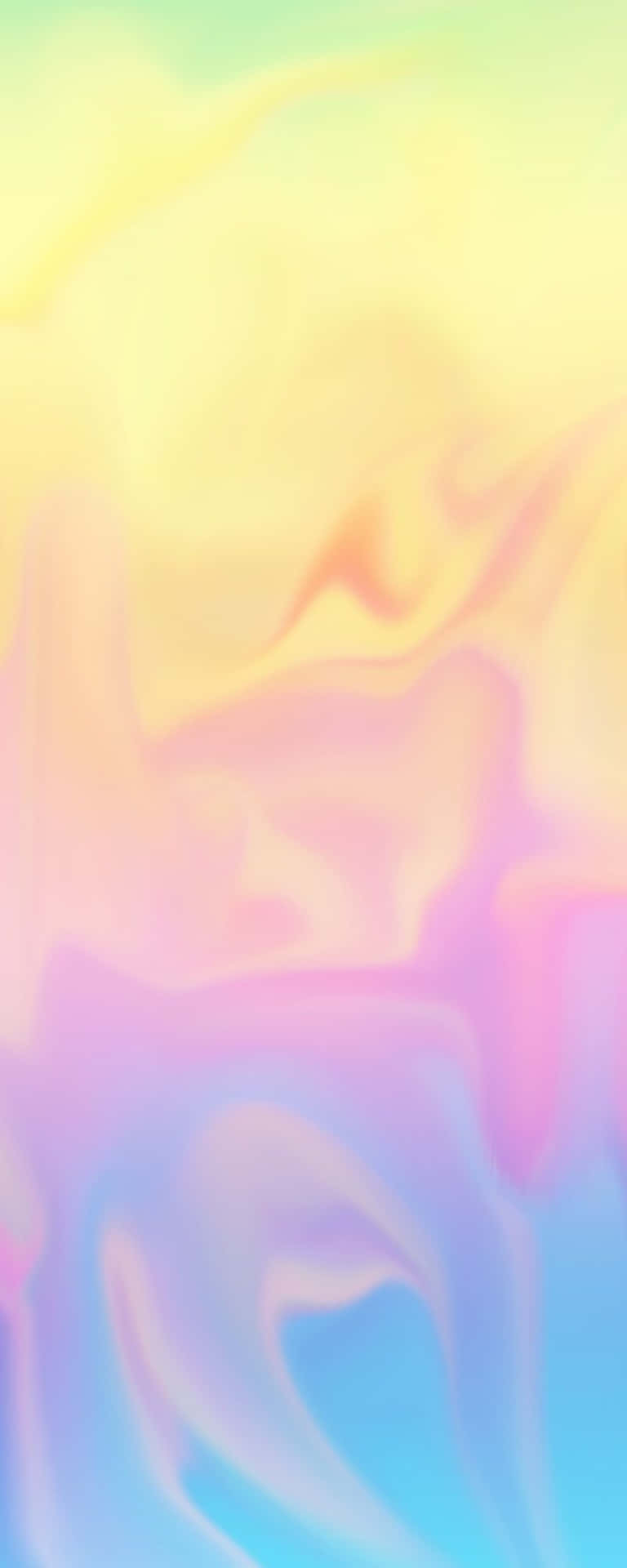 Enmjuk Pastellrosa Och Gul Gradient, Som Representerar Skönheten I Naturen. Wallpaper