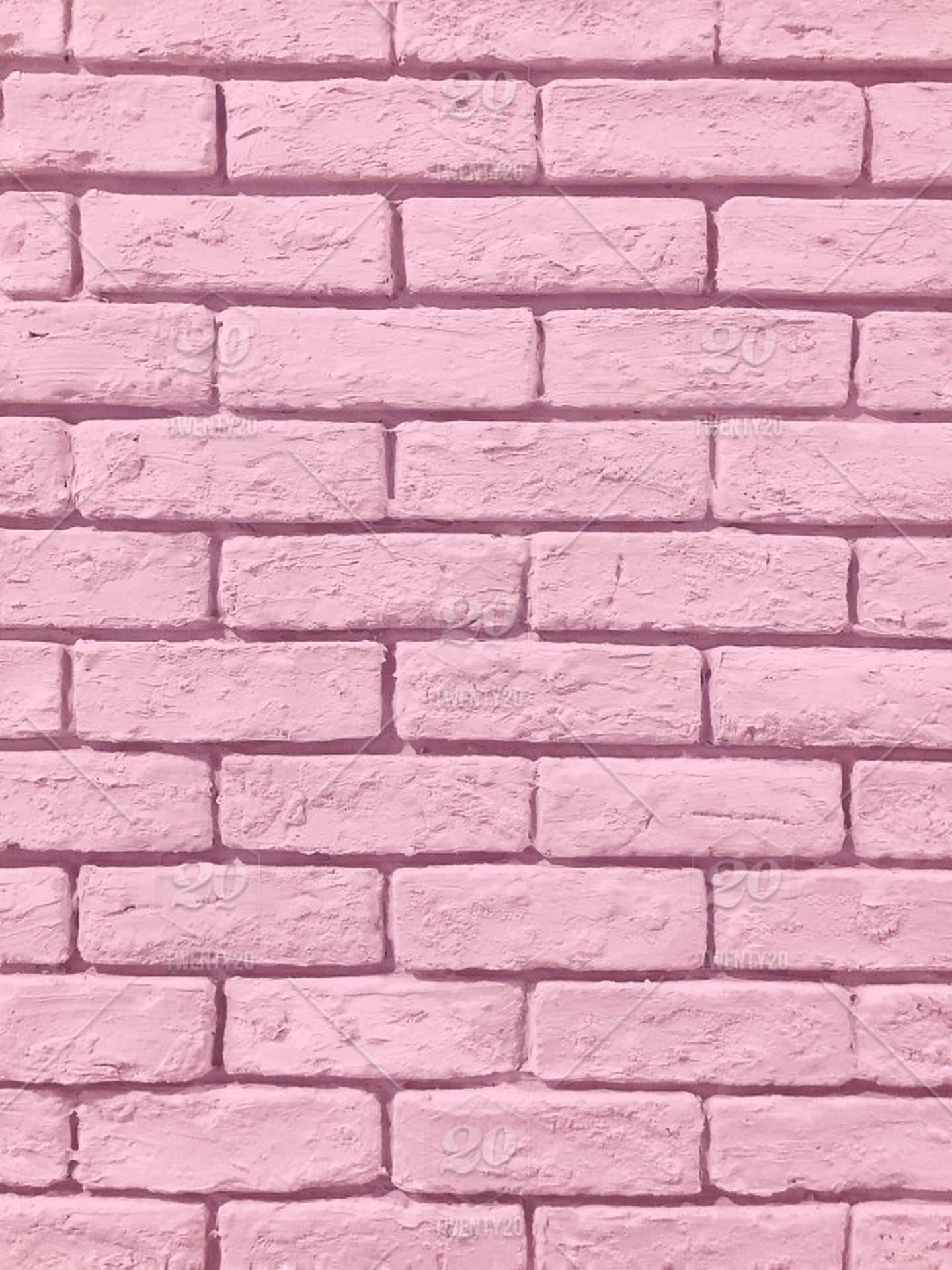 Fondode Ladrillos Color Rosa Pastel Fondo de pantalla