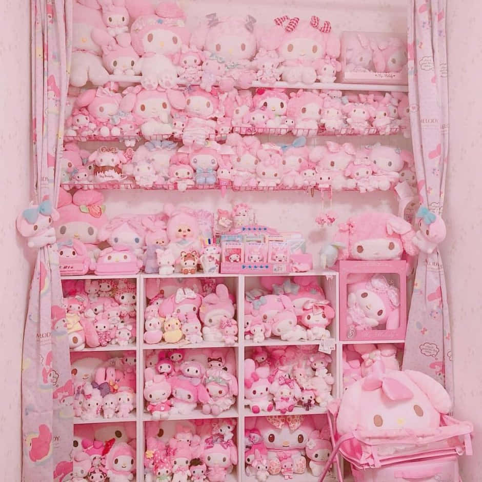 Pastel Pink Kawaii Collection.jpg Wallpaper