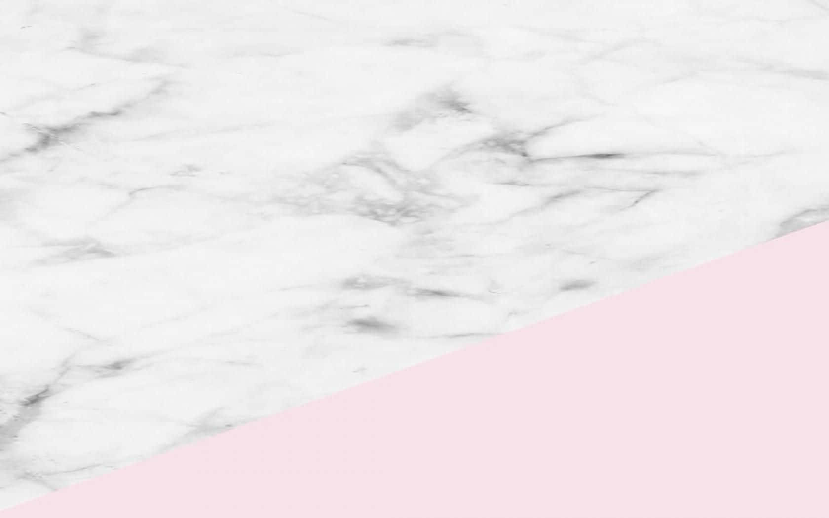 Soft and Elegant Pastel Pink Marble Desktop Wallpaper