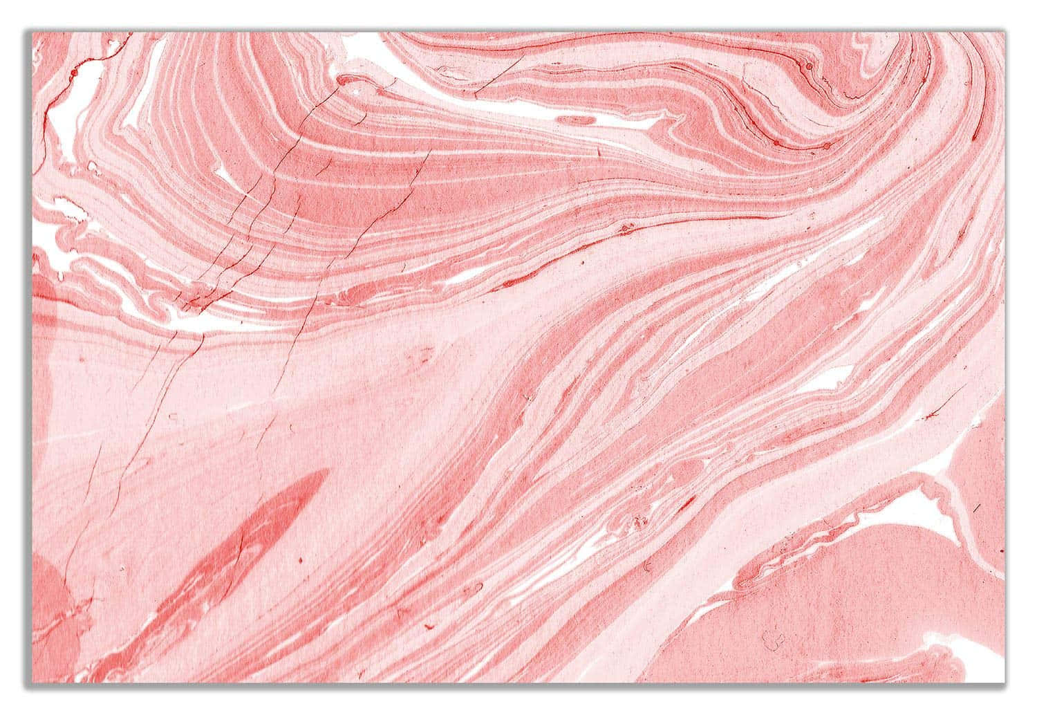 Svævende pastel lyserød marmor skrivebordsbaggrund Wallpaper