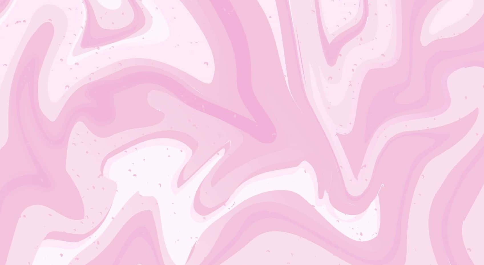 Welligepastellrosa Marmor-desktop Wallpaper